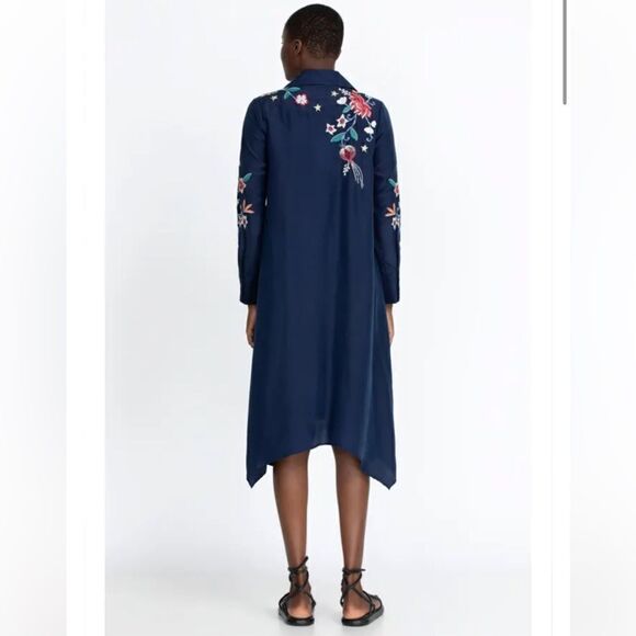 JOHNNY WAS VIOLA WIDE CUFF SEASIDE DRESS - Picture 6 of 8